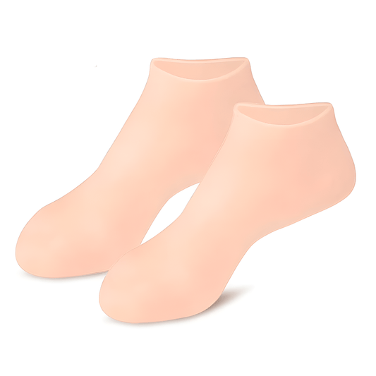 Chaussettes Hydratantes en Silicone - Des pieds doux et visiblement réparés dès les premières utilisations.