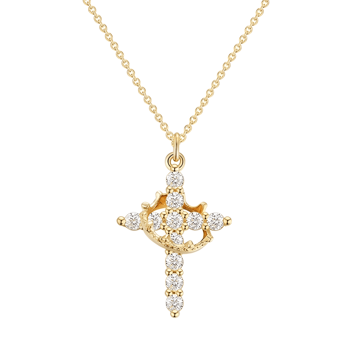 Collier Croix Divine – Une élégance spirituelle qui dure pour toujours