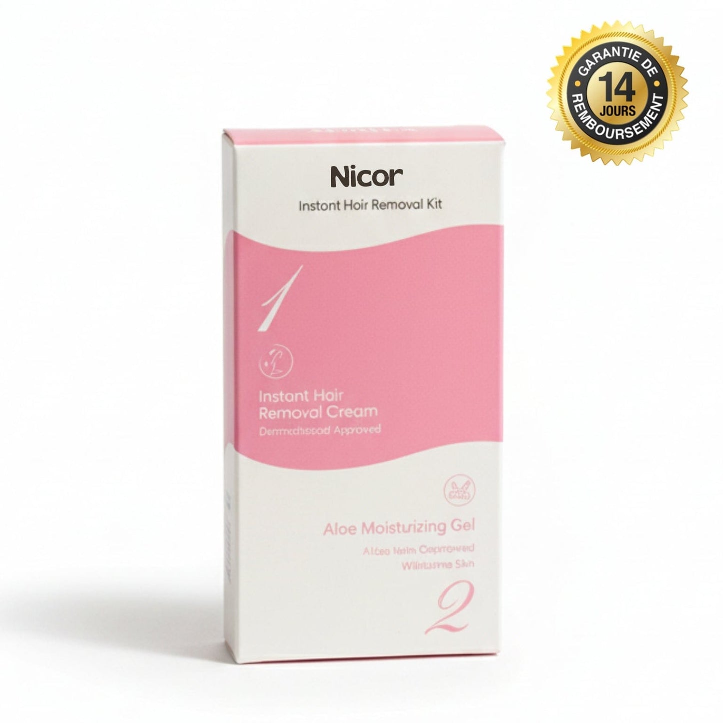 Nicor – Peau douce et nette en 5 min, sans rasoir ni douleur
