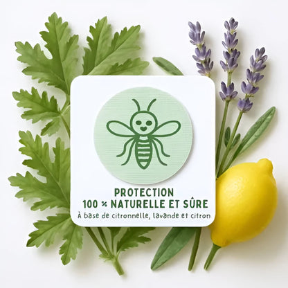 Patch anti-moustiques | Protégez vos enfants dès la toute première utilisation !