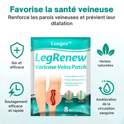 Patch Anti-Varices | Dites adieu aux douleurs et varices en 14 jours